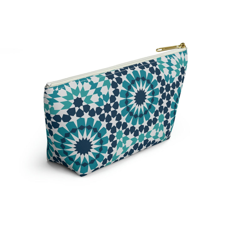 Colorful Accessory Pouch w T-bottom Moroccan Design - Souvenirs | Tours | Hotels | Restaurants