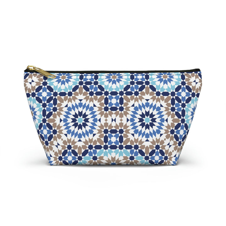 Colorful Accessory Pouch w T-bottom Moroccan Design - Souvenirs | Tours | Hotels | Restaurants