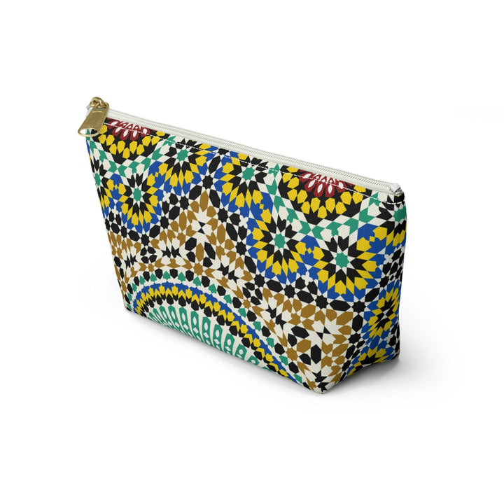 Colorful Accessory Pouch w T-bottom Moroccan Design - Souvenirs | Tours | Hotels | Restaurants