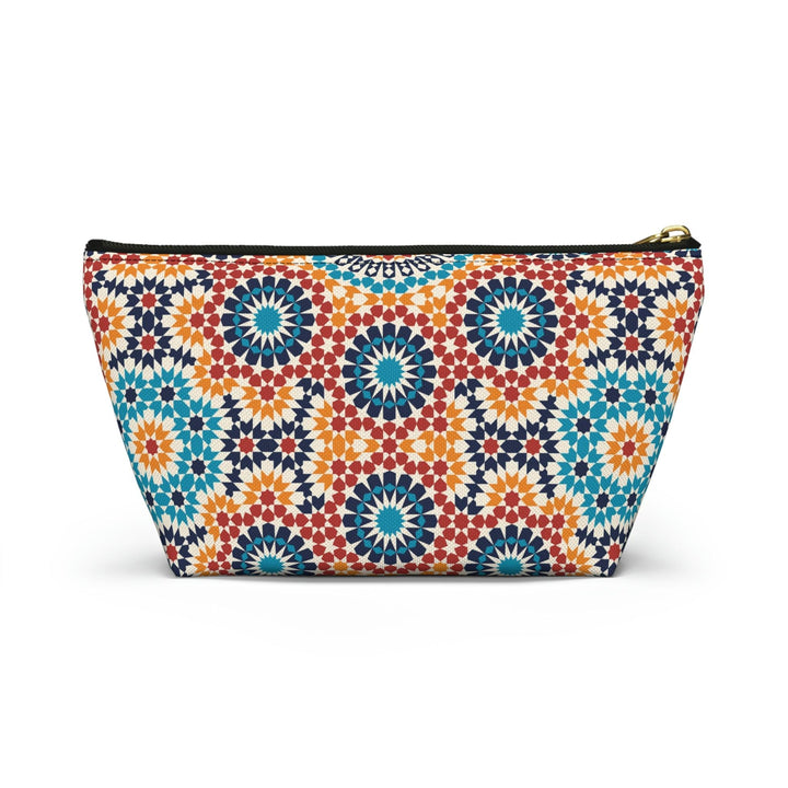 Colorful Pouch w T-bottom Moroccan Design - Souvenirs | Tours | Hotels | Restaurants