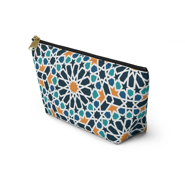 Colorful Accessory Pouch w T-bottom Moroccan Design - Souvenirs | Tours | Hotels | Restaurants