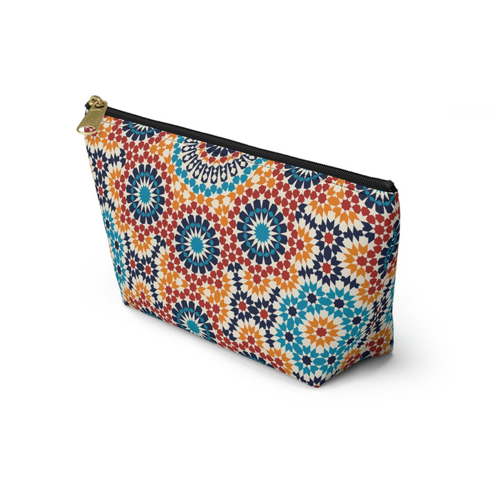 Colorful Pouch w T-bottom Moroccan Design - Souvenirs | Tours | Hotels | Restaurants