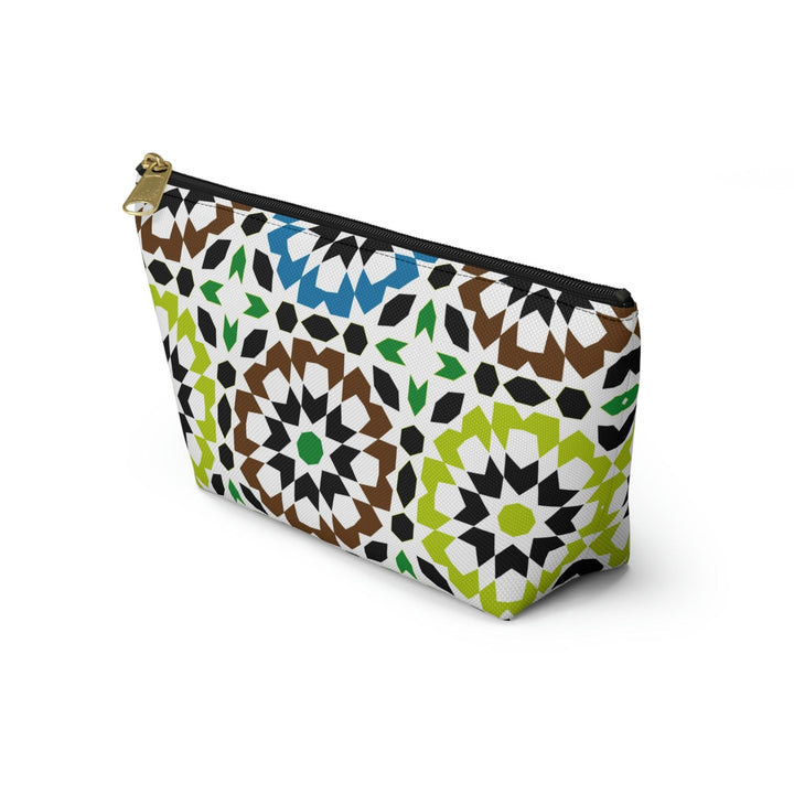 Colorful Accessory Pouch w T-bottom Moroccan Design - Souvenirs | Tours | Hotels | Restaurants