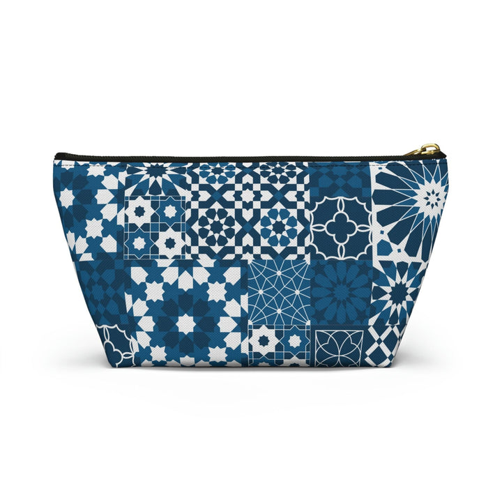 Colorful Accessory Pouch w T-bottom Moroccan Design - Souvenirs | Tours | Hotels | Restaurants