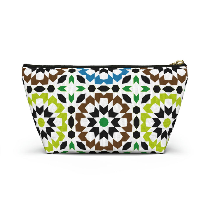 Colorful Accessory Pouch w T-bottom Moroccan Design - Souvenirs | Tours | Hotels | Restaurants