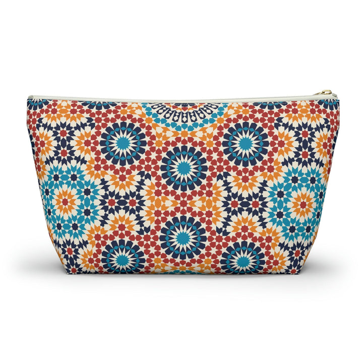 Colorful Pouch w T-bottom Moroccan Design - Souvenirs | Tours | Hotels | Restaurants