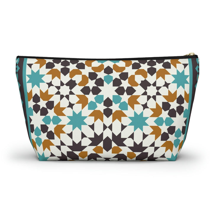 Colorful Accessory Pouch w T-bottom Moroccan Design - Souvenirs | Tours | Hotels | Restaurants