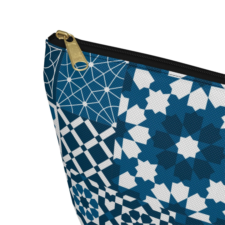 Colorful Accessory Pouch w T-bottom Moroccan Design - Souvenirs | Tours | Hotels | Restaurants