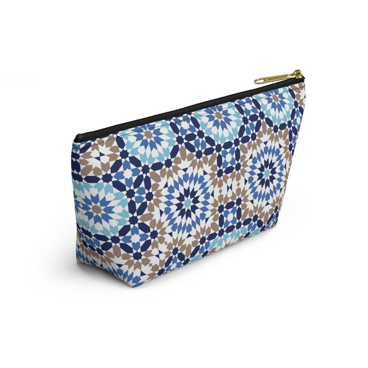 Colorful Accessory Pouch w T-bottom Moroccan Design - Souvenirs | Tours | Hotels | Restaurants