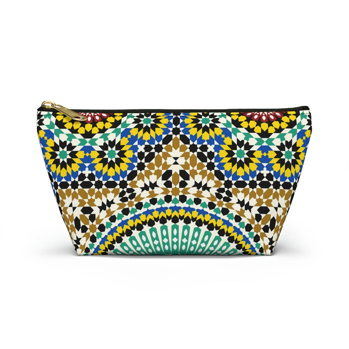 Colorful Accessory Pouch w T-bottom Moroccan Design - Souvenirs | Tours | Hotels | Restaurants