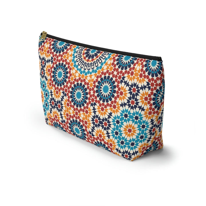 Colorful Pouch w T-bottom Moroccan Design - Souvenirs | Tours | Hotels | Restaurants