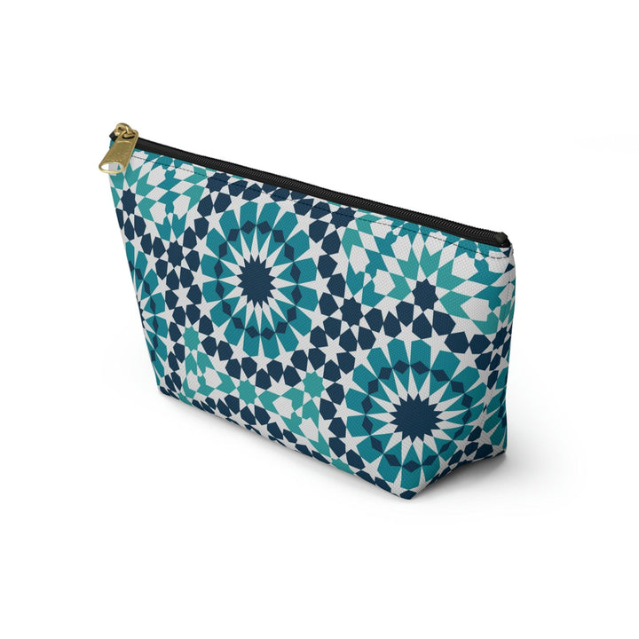 Colorful Accessory Pouch w T-bottom Moroccan Design - Souvenirs | Tours | Hotels | Restaurants