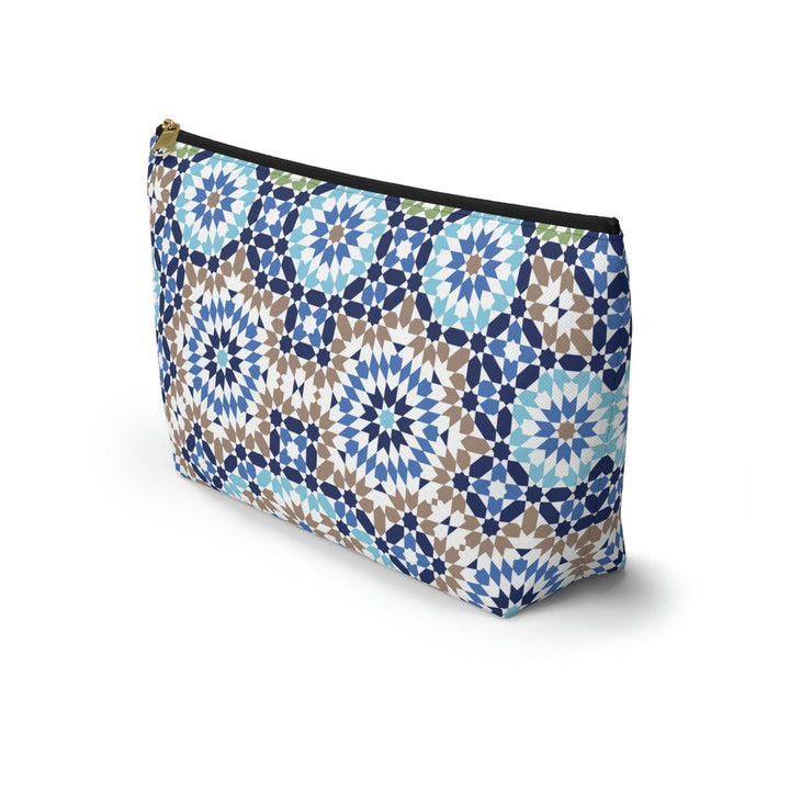 Colorful Accessory Pouch w T-bottom Moroccan Design - Souvenirs | Tours | Hotels | Restaurants