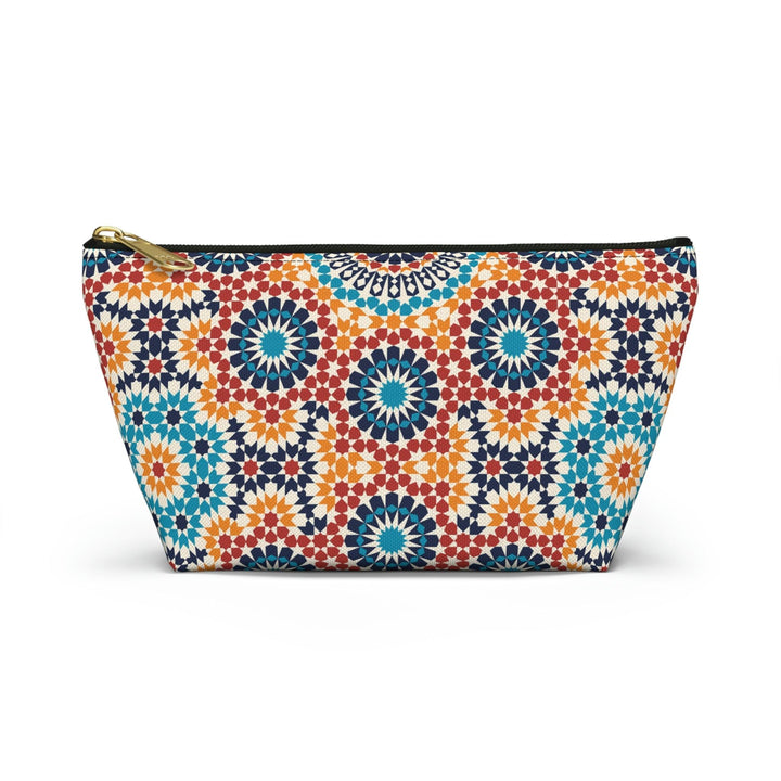 Colorful Pouch w T-bottom Moroccan Design - Souvenirs | Tours | Hotels | Restaurants