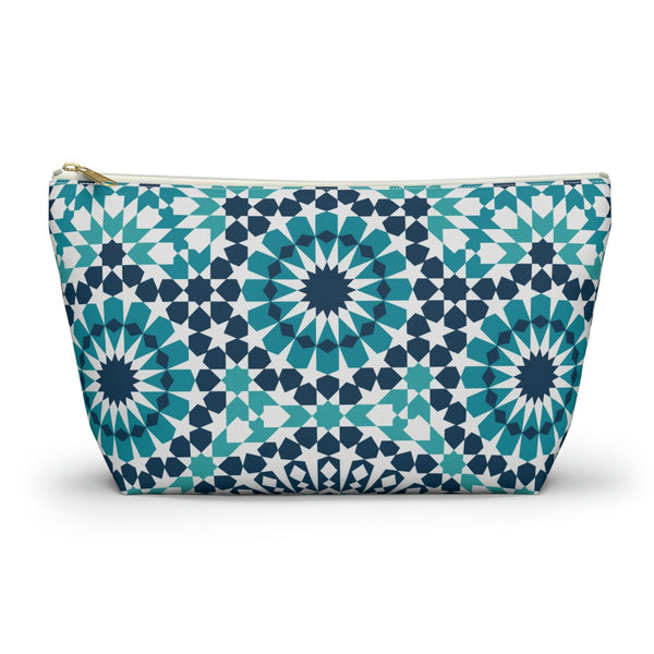 Colorful Accessory Pouch w T-bottom Moroccan Design - Souvenirs | Tours | Hotels | Restaurants