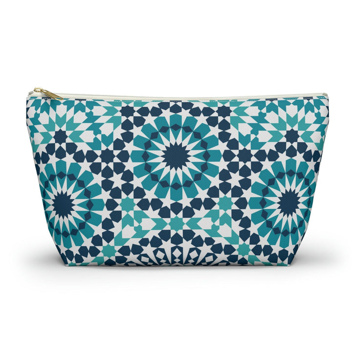 Colorful Accessory Pouch w T-bottom Moroccan Design - Souvenirs | Tours | Hotels | Restaurants