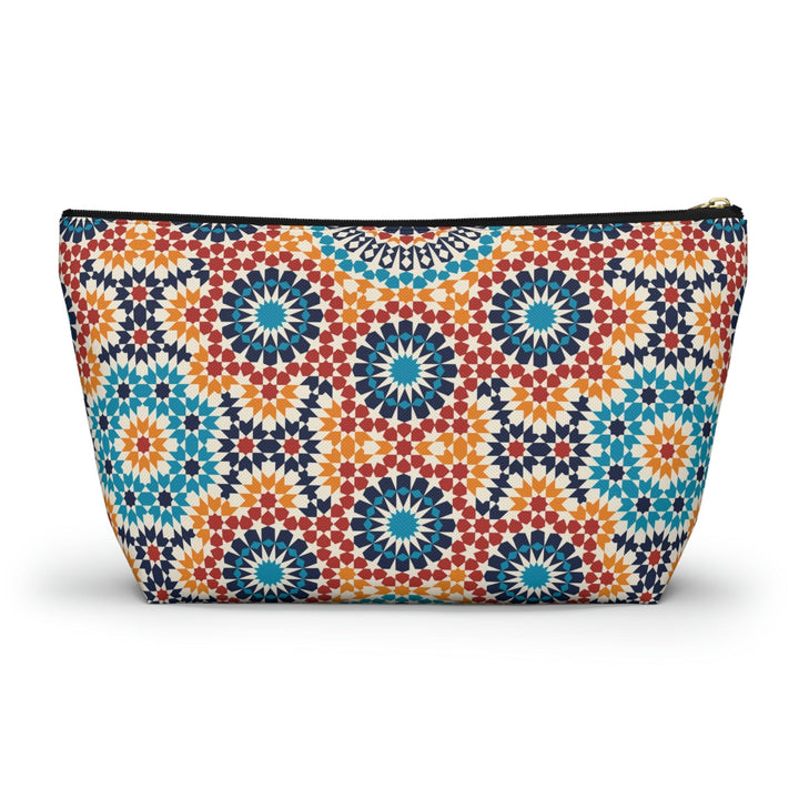 Colorful Pouch w T-bottom Moroccan Design - Souvenirs | Tours | Hotels | Restaurants