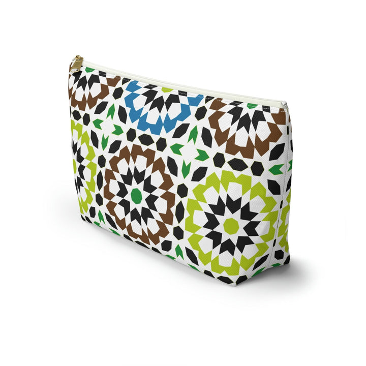 Colorful Accessory Pouch w T-bottom Moroccan Design - Souvenirs | Tours | Hotels | Restaurants