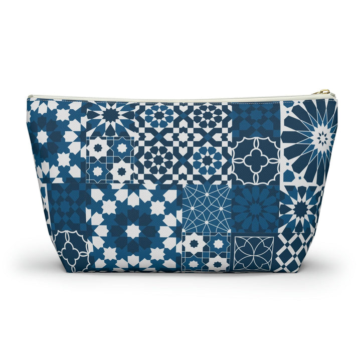 Colorful Accessory Pouch w T-bottom Moroccan Design - Souvenirs | Tours | Hotels | Restaurants