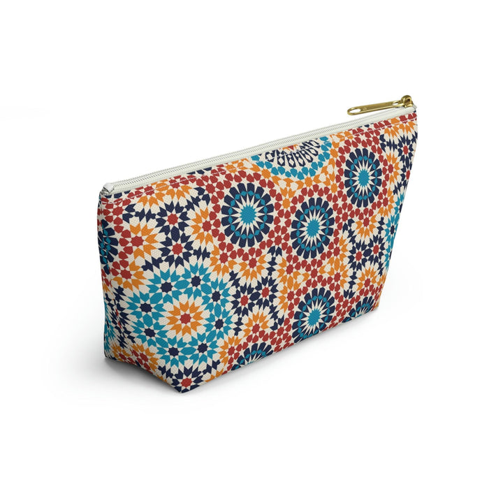 Colorful Pouch w T-bottom Moroccan Design - Souvenirs | Tours | Hotels | Restaurants