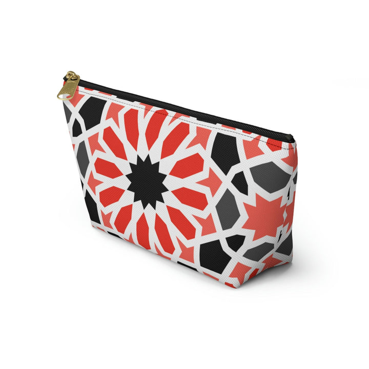 Colorful Accessory Pouch w T-bottom Moroccan Design - Souvenirs | Tours | Hotels | Restaurants