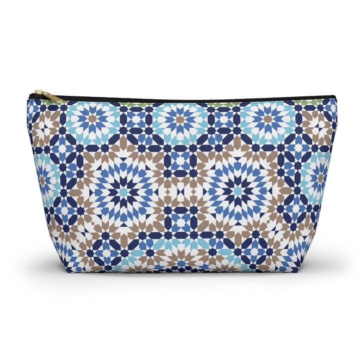 Colorful Accessory Pouch w T-bottom Moroccan Design - Souvenirs | Tours | Hotels | Restaurants