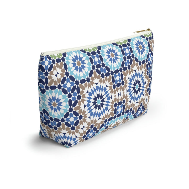 Colorful Accessory Pouch w T-bottom Moroccan Design - Souvenirs | Tours | Hotels | Restaurants