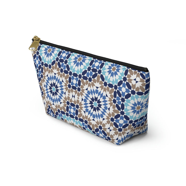 Colorful Accessory Pouch w T-bottom Moroccan Design - Souvenirs | Tours | Hotels | Restaurants