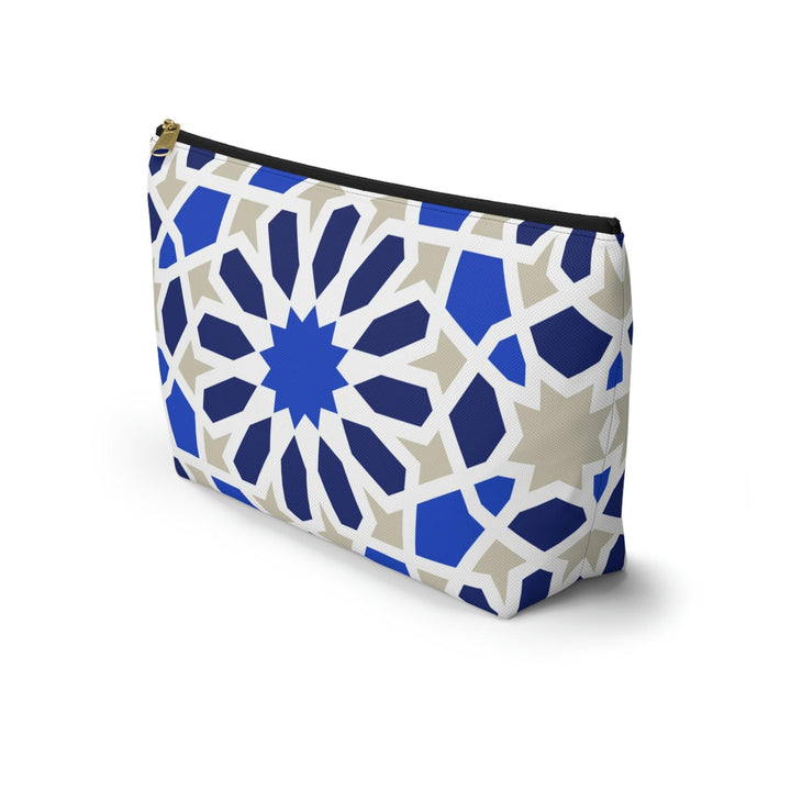 Colorful Accessory Pouch w T-bottom Moroccan Design - Souvenirs | Tours | Hotels | Restaurants