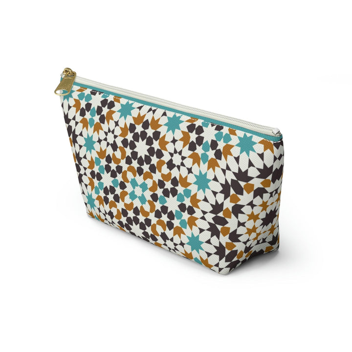 Colorful Accessory Pouch w T-bottom Moroccan Design - Souvenirs | Tours | Hotels | Restaurants