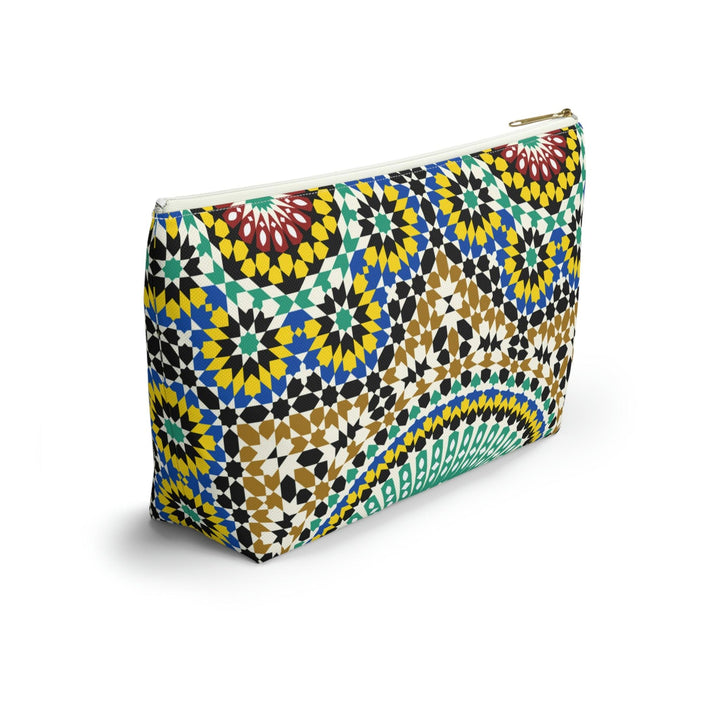 Colorful Accessory Pouch w T-bottom Moroccan Design - Souvenirs | Tours | Hotels | Restaurants