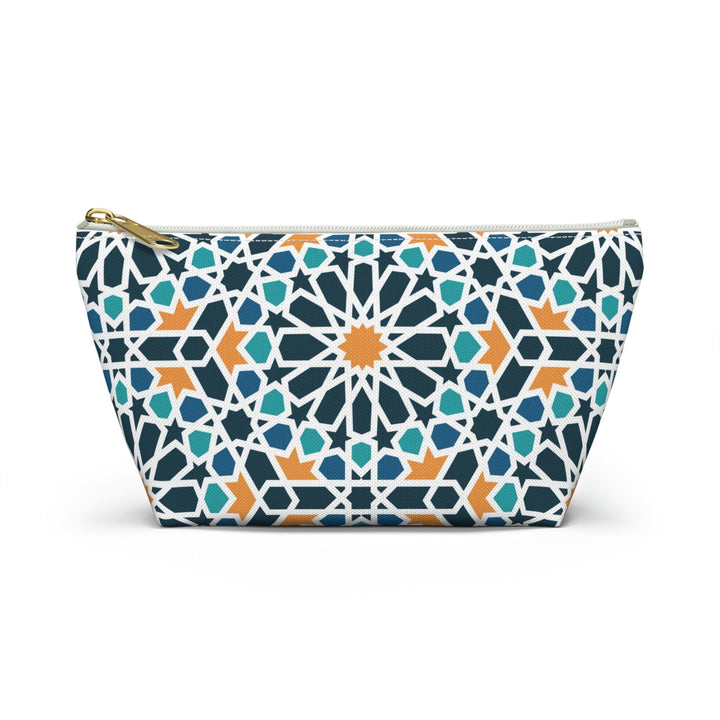 Colorful Accessory Pouch w T-bottom Moroccan Design - Souvenirs | Tours | Hotels | Restaurants