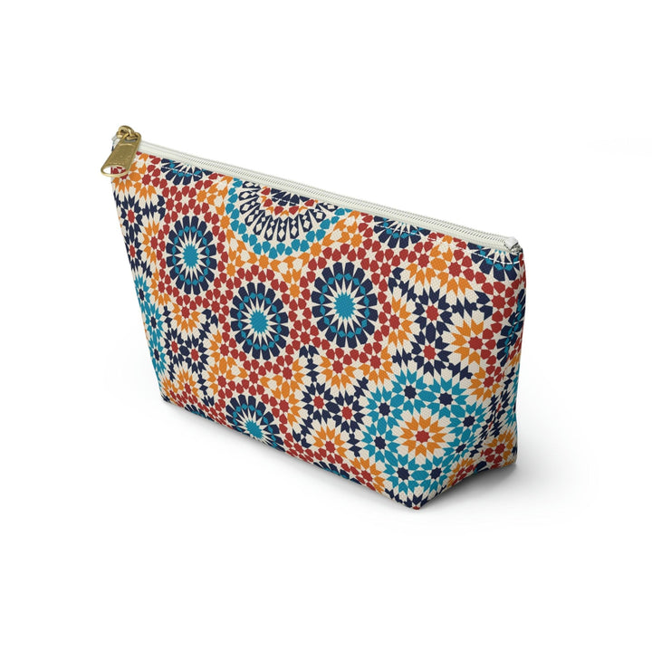 Colorful Pouch w T-bottom Moroccan Design - Souvenirs | Tours | Hotels | Restaurants