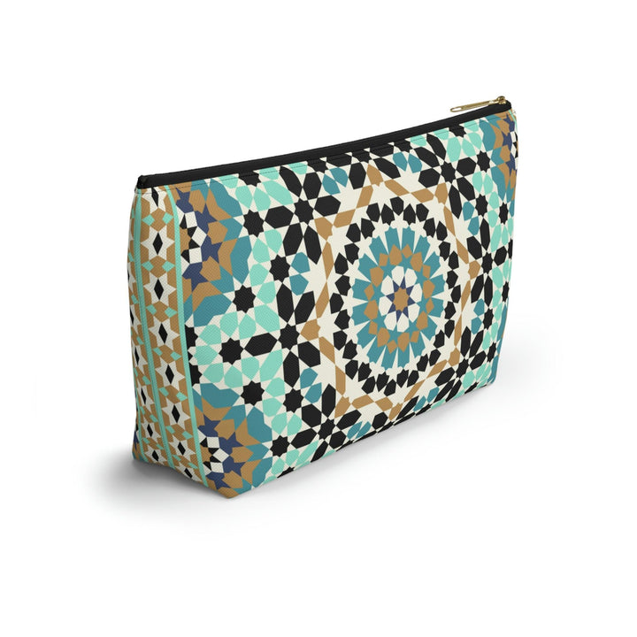 Colorful Accessory Pouch w T-bottom Moroccan Design - Souvenirs | Tours | Hotels | Restaurants