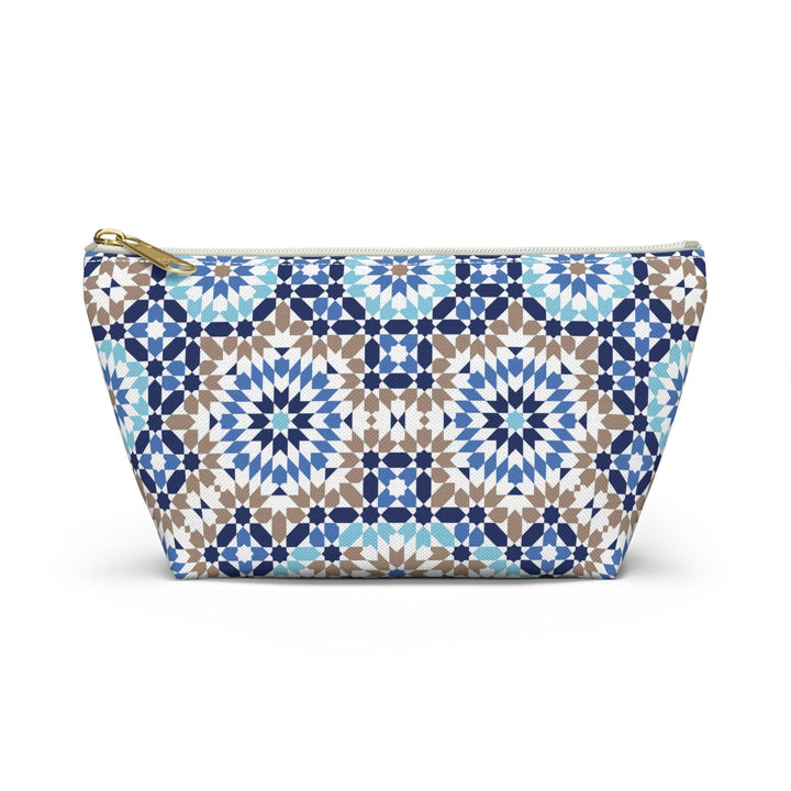 Colorful Accessory Pouch w T-bottom Moroccan Design - Souvenirs | Tours | Hotels | Restaurants