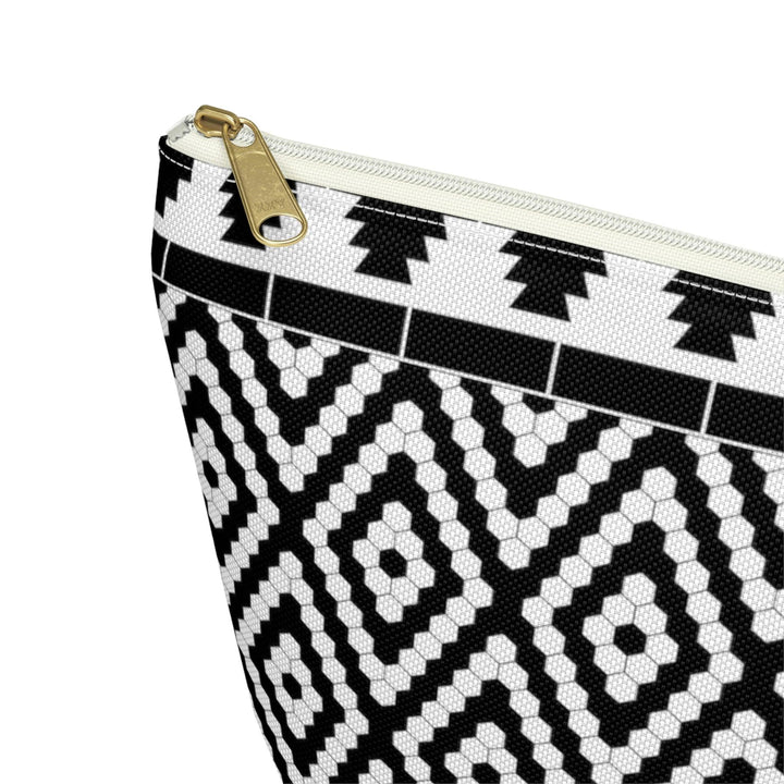 Colorful Accessory Pouch w T-bottom Moroccan Design - Souvenirs | Tours | Hotels | Restaurants