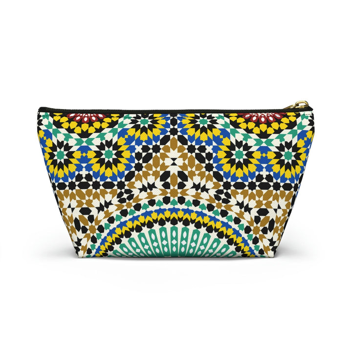 Colorful Accessory Pouch w T-bottom Moroccan Design - Souvenirs | Tours | Hotels | Restaurants