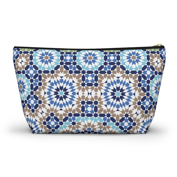 Colorful Accessory Pouch w T-bottom Moroccan Design - Souvenirs | Tours | Hotels | Restaurants