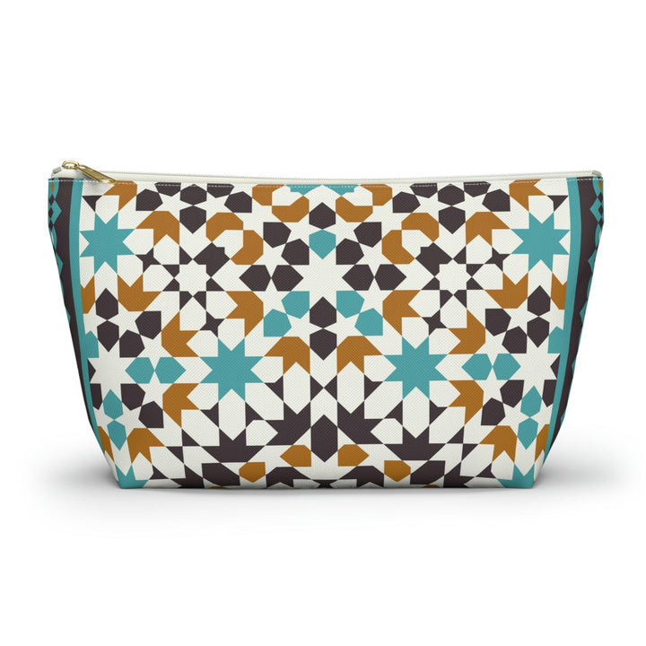 Colorful Accessory Pouch w T-bottom Moroccan Design - Souvenirs | Tours | Hotels | Restaurants