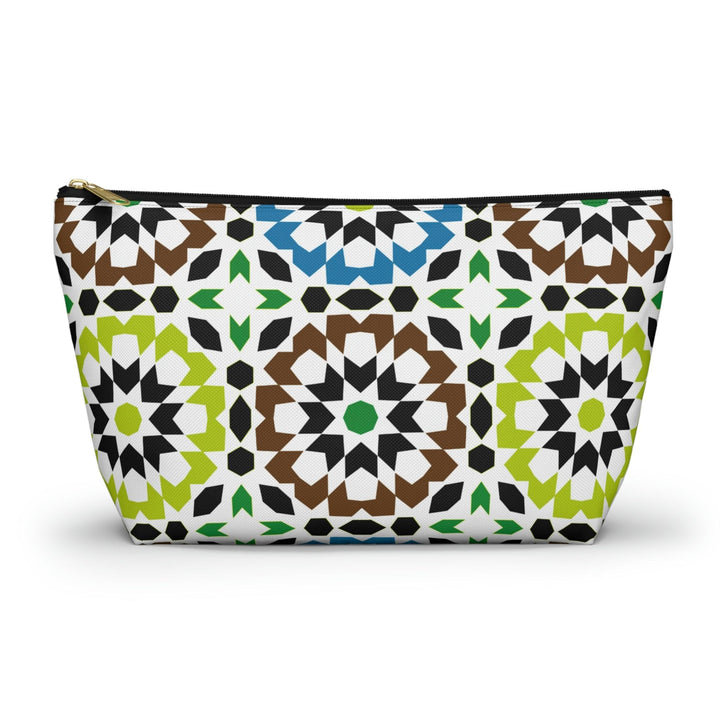 Colorful Accessory Pouch w T-bottom Moroccan Design - Souvenirs | Tours | Hotels | Restaurants