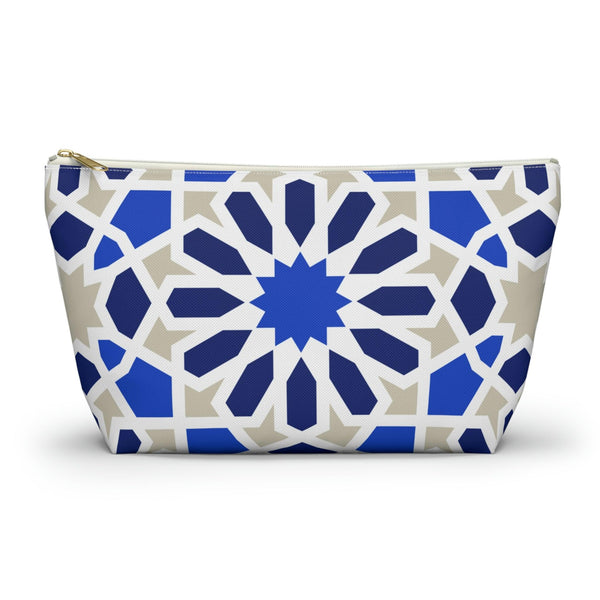 Colorful Accessory Pouch w T-bottom Moroccan Design - Souvenirs | Tours | Hotels | Restaurants