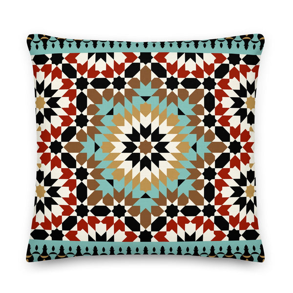 Premium Pillow Moroccan Design - Souvenirs | Tours | Hotels | Restaurants