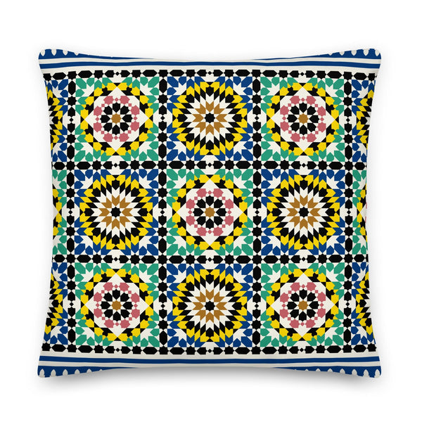 Premium Pillow Moroccan Design - Souvenirs | Tours | Hotels | Restaurants