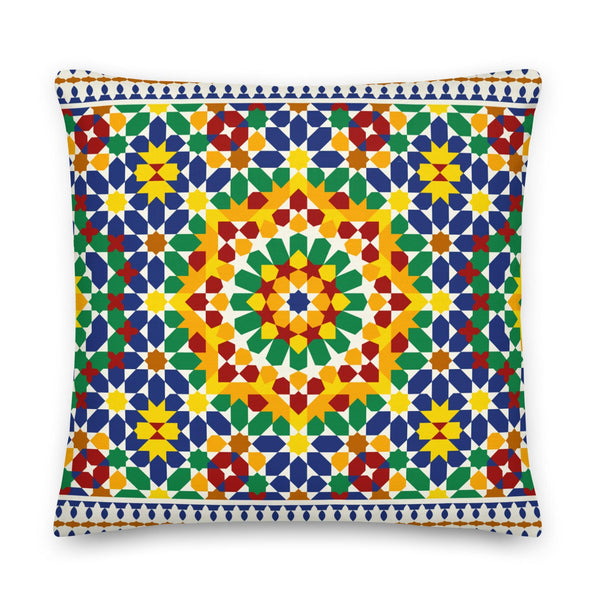 Premium Pillow Moroccan Design - Souvenirs | Tours | Hotels | Restaurants