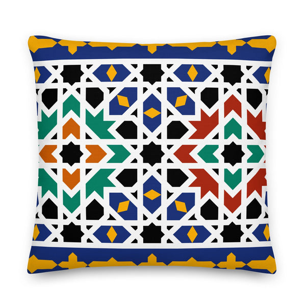 Premium Pillow Moroccan Design - Souvenirs | Tours | Hotels | Restaurants