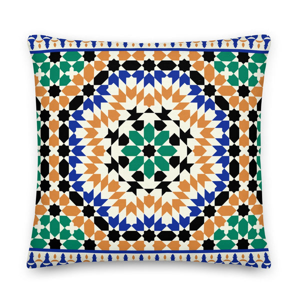 Premium Pillow Moroccan Design - Souvenirs | Tours | Hotels | Restaurants