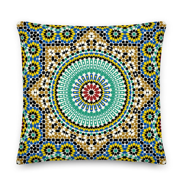 Premium Pillow Moroccan Design - Souvenirs | Tours | Hotels | Restaurants