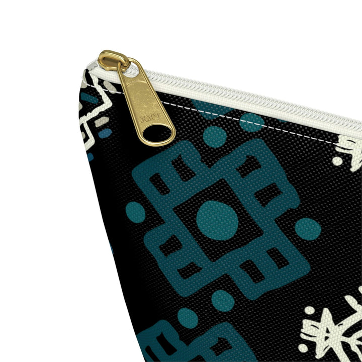 Colorful Accessory Pouch w T-bottom Moroccan Design - Souvenirs | Tours | Hotels | Restaurants