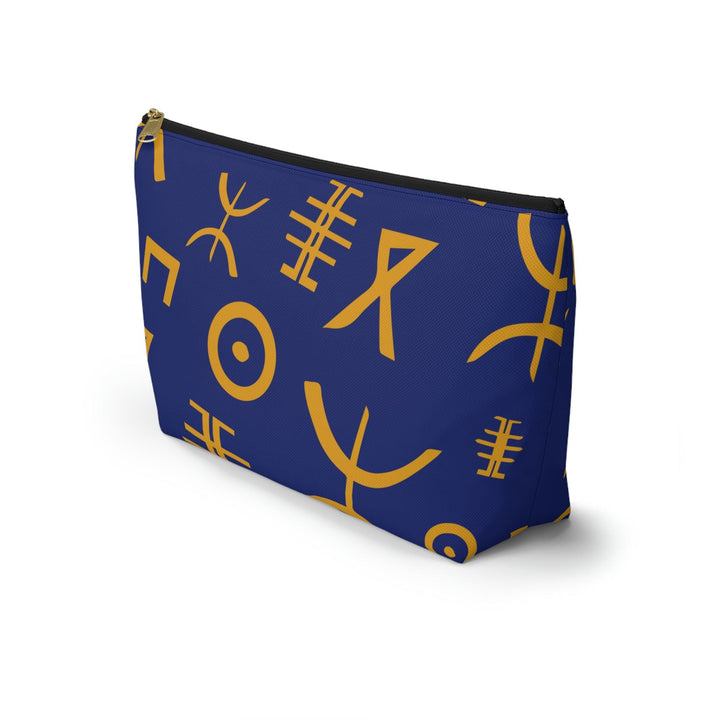 Colorful Accessory Pouch w T-bottom Moroccan Design - Souvenirs | Tours | Hotels | Restaurants