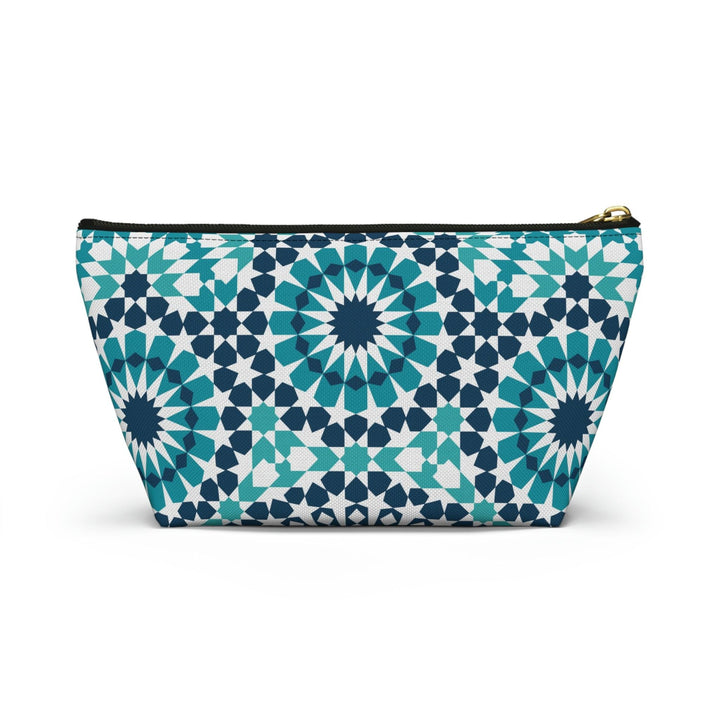 Colorful Accessory Pouch w T-bottom Moroccan Design - Souvenirs | Tours | Hotels | Restaurants